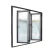 Import China cheap aluminium alloy plexiglass folding door patio balcony exterior folding accordion doors from China