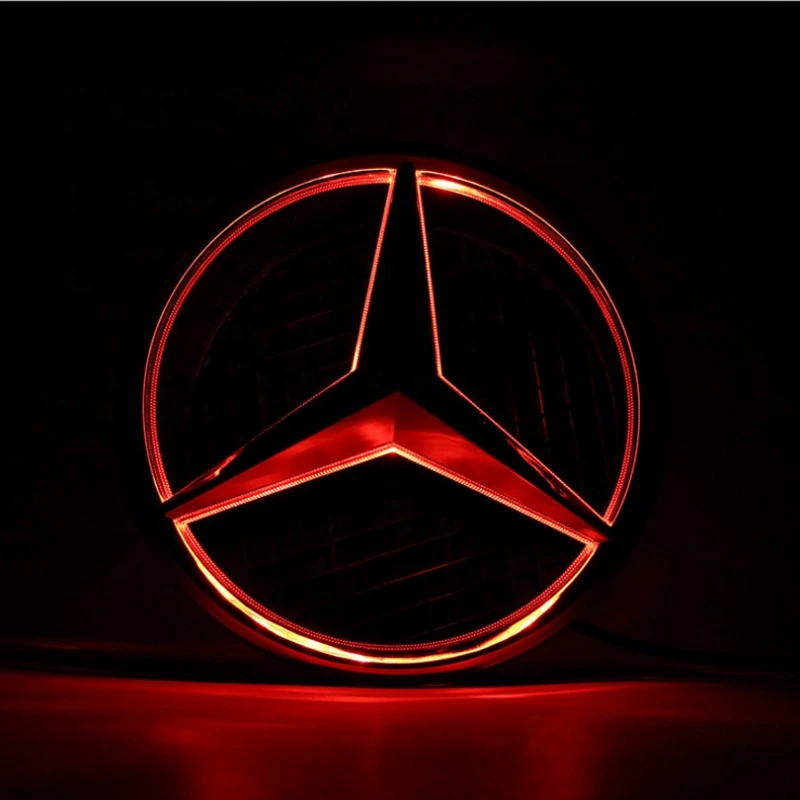 China Factory Custom 3D ABS Car Logo Light LED