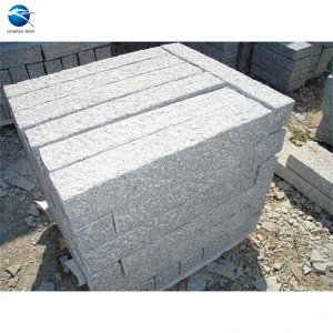 China landscaping G603 granite curbstone