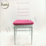 China made seat cushion removable chiavari chair pad chiavari chair cushion