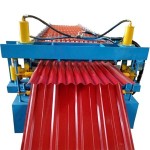 China manufacture metal roofing galvanized corrugated steel sheet tile making machine color steel roll forming
