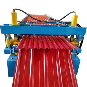 China manufacture metal roofing galvanized corrugated steel sheet tile making machine color steel roll forming