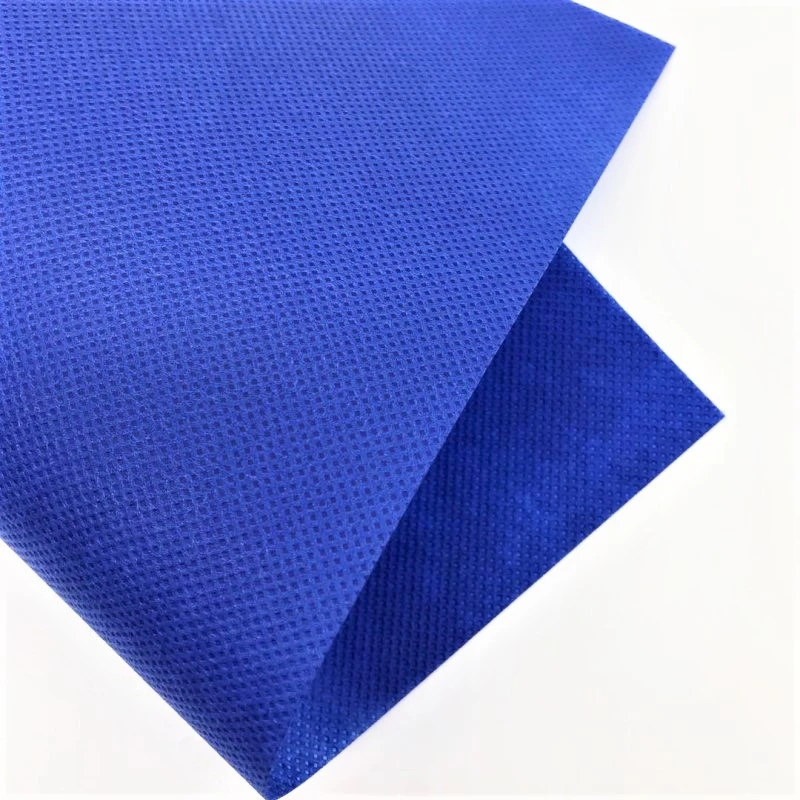 China Manufacturer 100% PP Non woven blue fabric