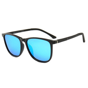 China Manufacturer High Quality Multicolor TR90 Polarized Denim Vintage Sunglasses