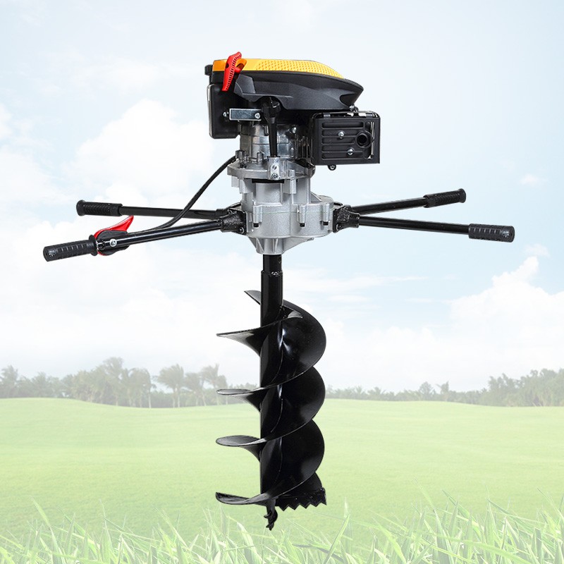 china small garden tree planting earth auger drilling digging machine for small holes