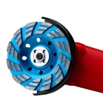 China supplier brand 9 inch concrete floor abrasive diamond grinding cup wheel