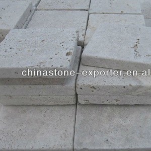 China Supplier natural white Marble Travertine Paver, Travertine