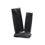 China suppliers die cut aluminum foil laminated black bag for 12oz 500g  coffee/tea/milk powder  packaging  with valve
