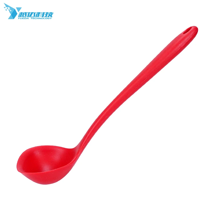 China Suppliers Food Grade Silicone Spoon Kitchen Utensils Cooking Spoon