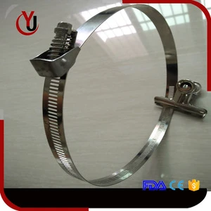 china wholesale stainless steel spring hose clamp