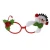 Import Christmas Snowman glass Eyeglass Costume Eye Frame Party Decor Gift Novelty Ornament Costume Accessory from China