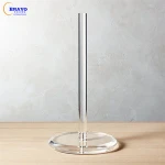 Chrome Kitchen Cabinet Feet  paper towel holder amazing acrylic paper towel  stand