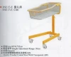 CJRSE17-C Hospital Furniture Type And ABS Engineering Plastic Metal Material 3-function Iron Baby Bed Stainless Steel