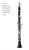 Import Clarinet HCL-102  professional factory made  level Woodwind instrument from China
