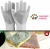 Import Cleaning Sponge Gloves Dishwashing Gloves Yellow Silicone Gloves Dish Washer Rubber Cleaning Pads Eco-Friendly Kitchen Tool from China