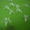 clear acrylic star transparent plastic ornament