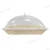 Clear plastic food kitchen plate rack dome acrylic bread basket with cover