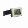 Clever Design Digital Household Wine Bottle Thermometer with Stainless Steel Plate and ABS Plastic Band