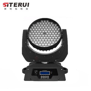 Club or show used Stage Light 360W Zoom Wash Moving Heads Light with 108pcs*10w RGBW 4 in 1 leds