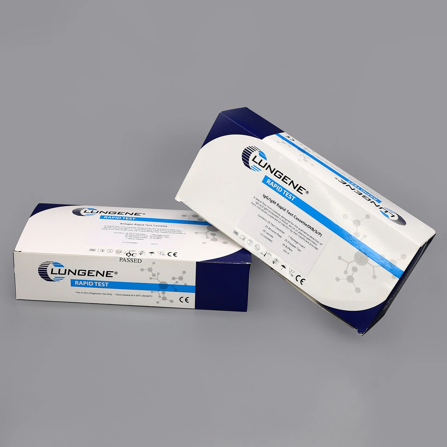 Clungene clongene lungene one step AG swab antigen diagnostic rapid test cassette test kit