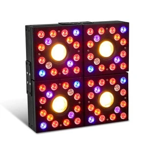COB LED Grow Lights Full Spectrum Panel Grow Lamp with IR &amp; UV LED Plant Lights for Indoor Plants Clones Succulents Seedlings