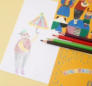 Color Pencil Drawing Paper Coloredlead Paper Suitable for water Color Pencils Use