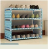 Colorful Three Four Five Layer plastic shoe rack