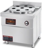 Commercial Electromagnetic Steamer Furnace Small Cage Steamer Machine Mult-function Electric Food Steamer