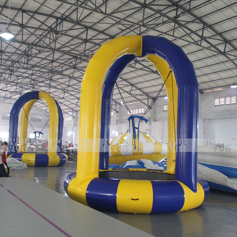 Commercial exercise inflatable bungee trampoline park from china