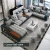 Commercial home furniture European style sectional sofa l shaped lobby fabric grey jute la z boy reclining sofa velvet sofa set