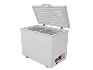 Commercial Solar Powered Chest Freezer Home Use DC Deep Refrigerator And Freezer