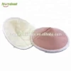 Contoured Plain Reusable Breastfeeding Pads Organic Bamboo Washable Colorful Nursing Pads