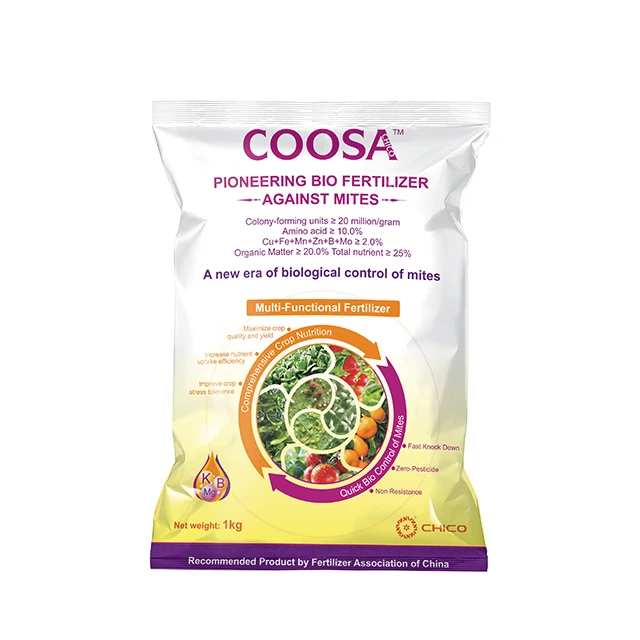 COOSA-- Biological  Acaricide water soluble compound agricultural agro npk nitrogen organic fertilizer