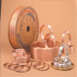 Copper pipe , various size micro diameter copper pipe made in Japan