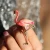 Import Corsage Breastpin Dress Badge Cute Bird Brooch Pin Gift Red Animal Flamingo Pin Brooch from China