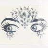 cosplay party self-adhesive luxury diamond sticker face art tattoo with free design supply
