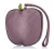 Import Cow leather apple shape card coin wallet leather wrist strap coin purse from China