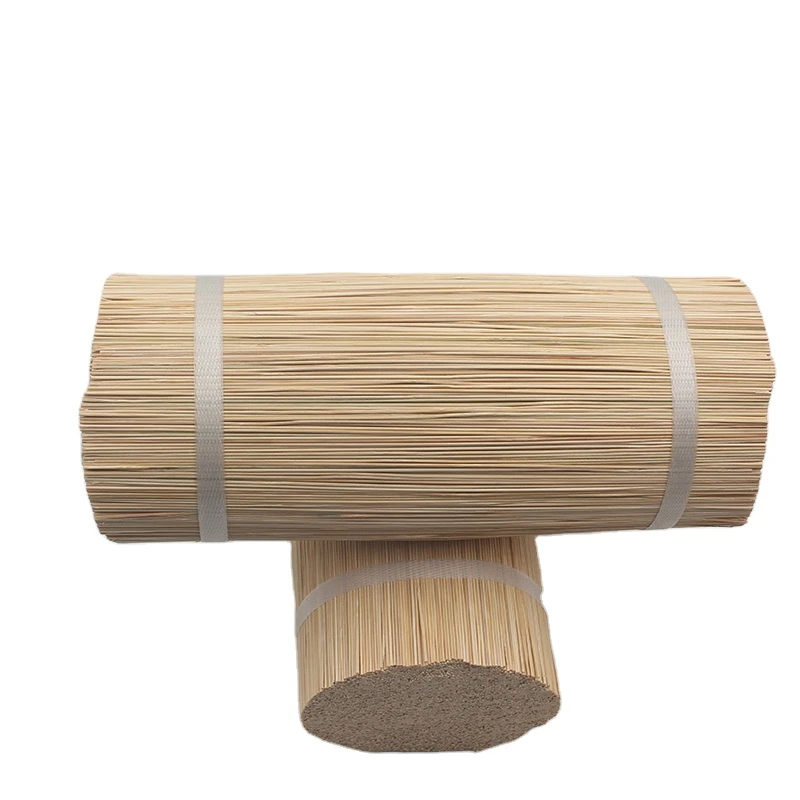 Custom 1.3mm China Raw Bamboo Incense Sticks On The Temple