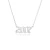 Import Custom 1985-2021 Stainless Steel Diamond Birth Year Number Pendant Necklace from China