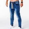 custom blue denim jean track pants mens man jeans men cargo plus size pants