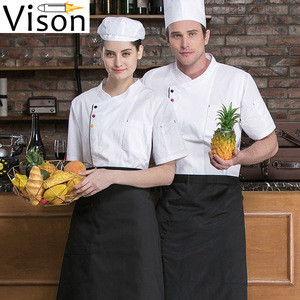 Buy Custom Cook Chef Jacket Chef Uniform Hotel Waiter Waitress Clothes ...