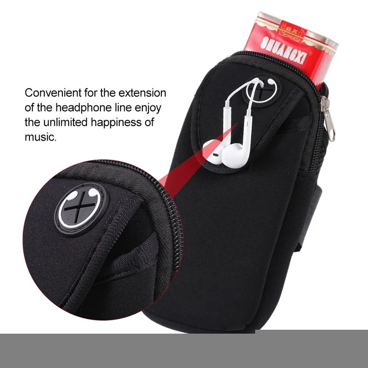 Custom Factory Directly Sale Waterproof Neoprene cell phone cross body bag wallet Mobile Phone bags &amp; cases