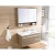 Import Custom japan wooden style hotel home luxury modern bathroom vanity with mirror and cabinet from China