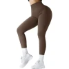 Custom Logo Buttery Soft High Waisted Yoga Leggings Women tight pants for Athletic Running Leggings