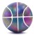 Import Custom Logo Glowing Reflective Basketball Novelty Size 7 Glow in The Dark Basketball Luminous rainbow  Basketball from China