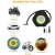 Import Custom logo portable mini air compressor car tire pump with gauge 100PSI for cars,bikes,motorcycles from China