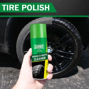 Custom logo print car polishing brighten kit polish spray cleaner Tire Shine Spray for cars