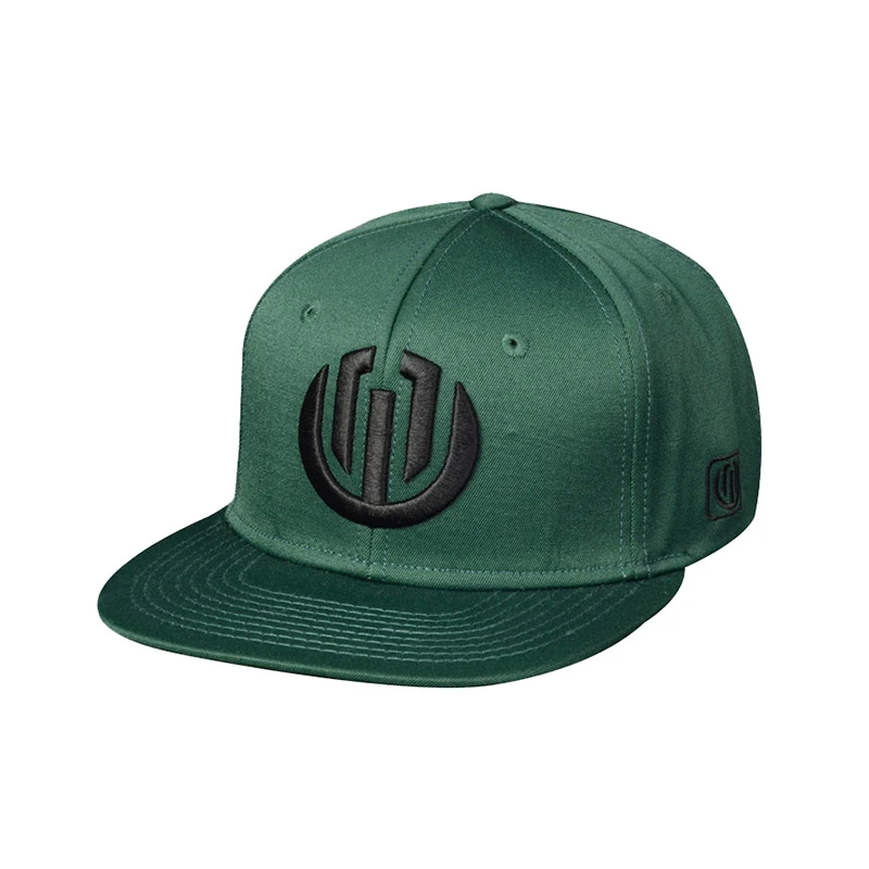 Custom logo snapback hat  flat brim hat wholesale