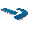 Custom made stainless steel belt conveyor mining belt conveyor for truck loading unloading
