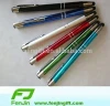 custom promotion cheap plastic logo stylus pen